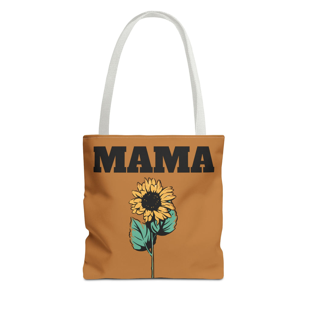 Sunflowers Mama Tote Bag - Multiple Sizes - Versatile and Cute Floral Design, Reusable Shopping Bag, Shoulder Bag, Beach Bag, Gift for Mom,