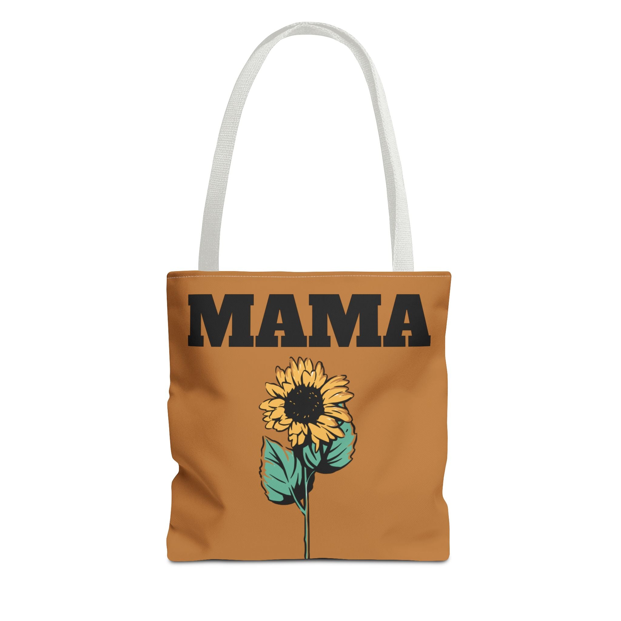 Sunflowers Mama Tote Bag - Multiple Sizes - Versatile and Cute Floral Design, Reusable Shopping Bag, Shoulder Bag, Beach Bag, Gift for Mom,