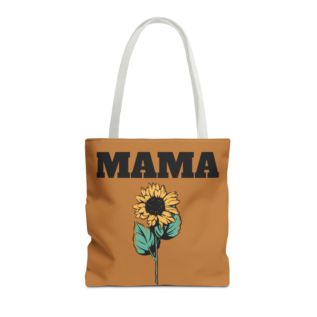Sunflowers Mama Tote Bag - Multiple Sizes - Versatile and Cute Floral Design, Reusable Shopping Bag, Shoulder Bag, Beach Bag, Gift for Mom,
