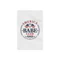 America Babe Club Beach Towel — Patriotic Mama "Raising Tiny Humans & Big Dreams"
