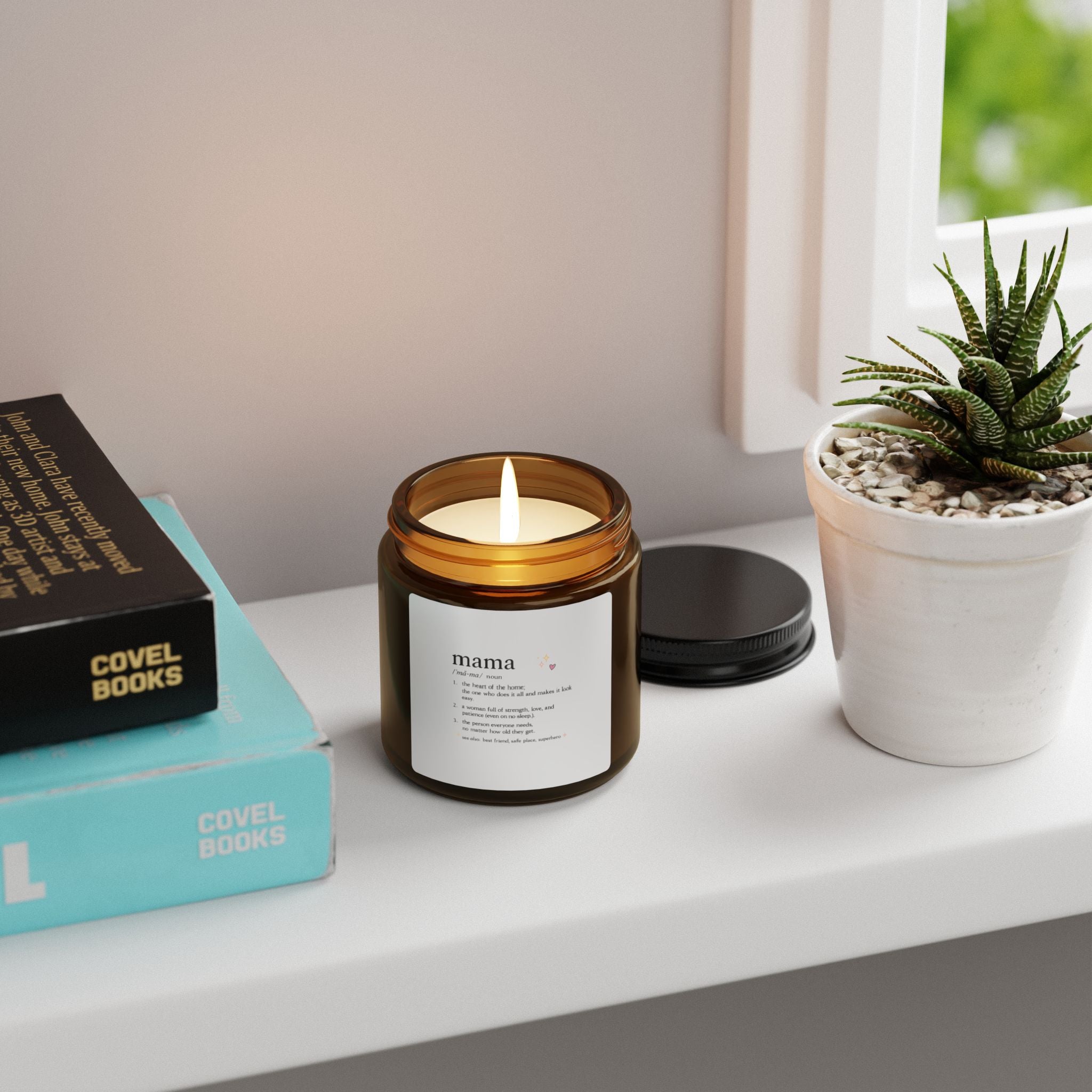 Mama Definition  Candle — Amber Jar Scented Candle (Gift for Mothers)