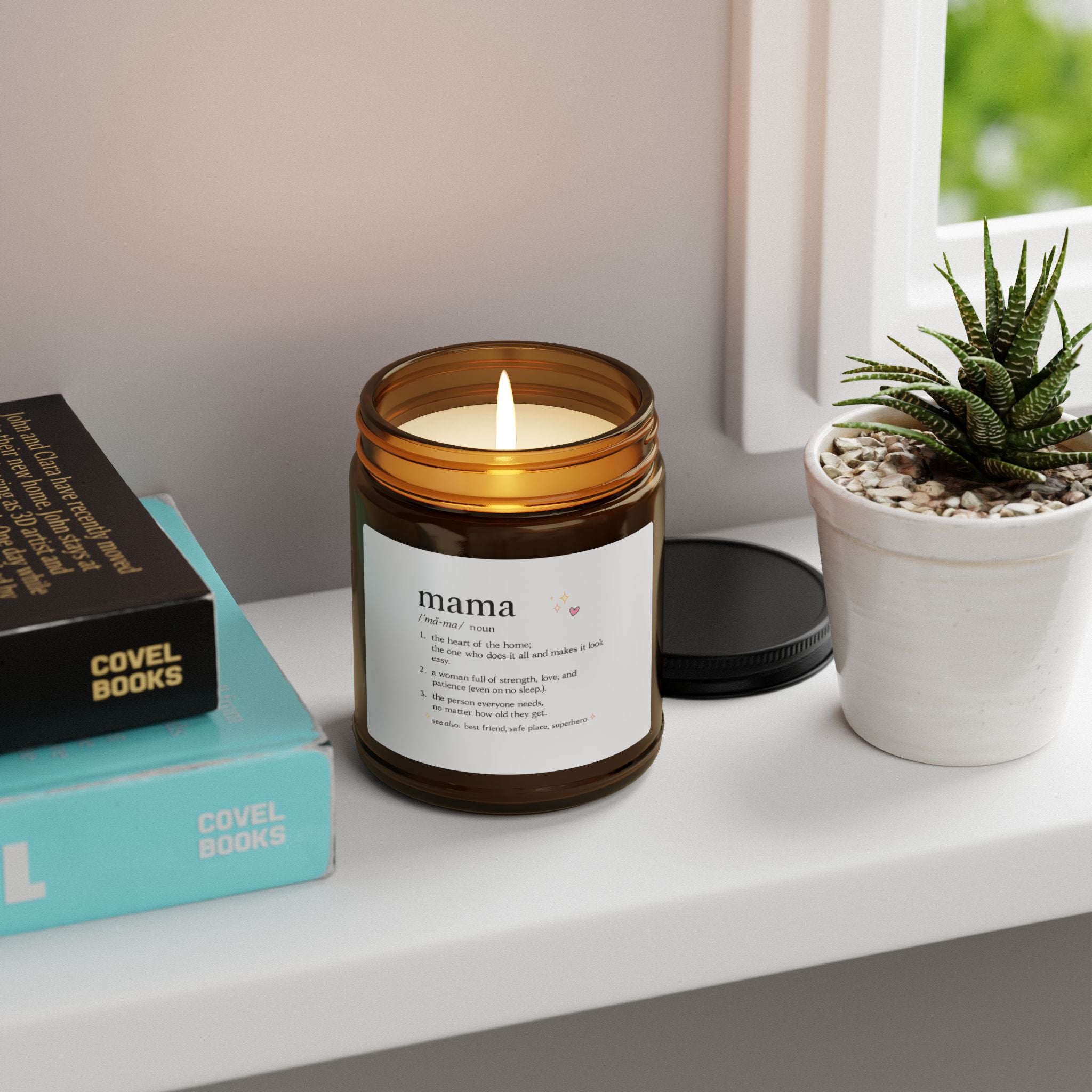 Mama Definition  Candle — Amber Jar Scented Candle (Gift for Mothers)