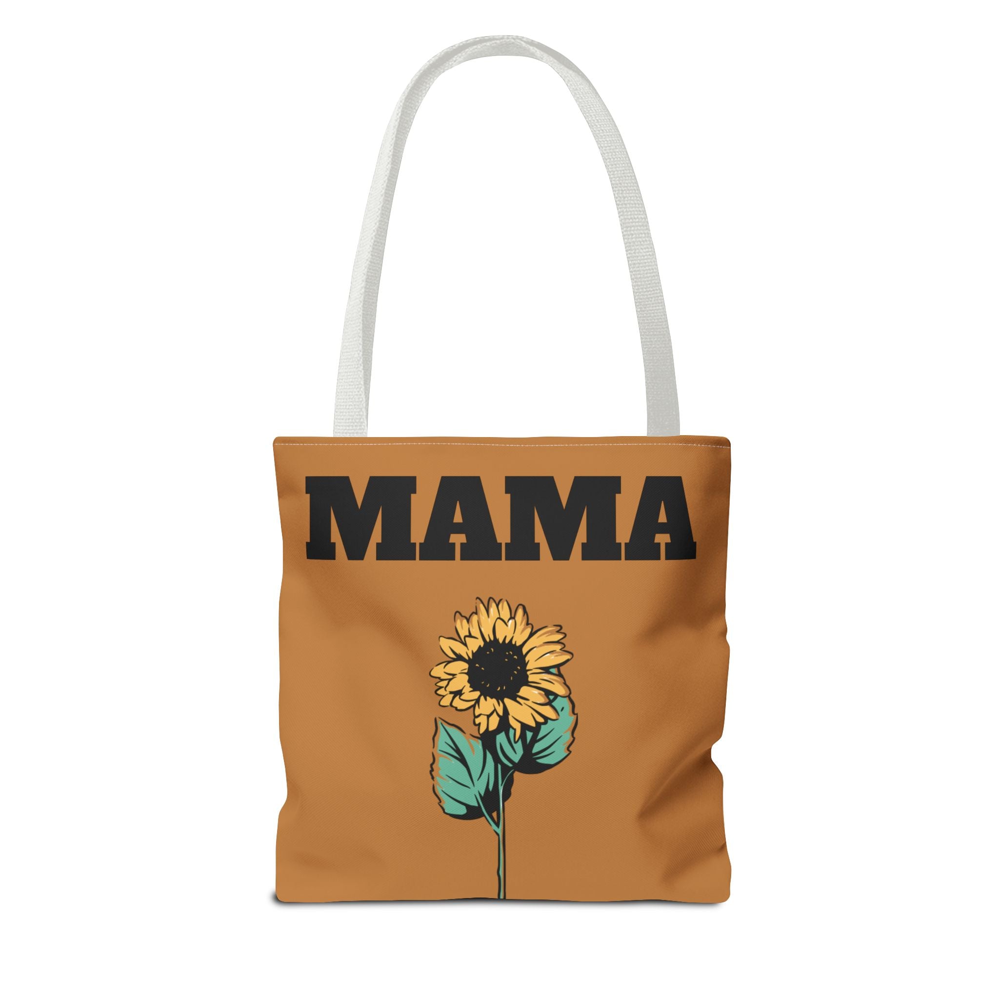 Sunflowers Mama Tote Bag - Multiple Sizes - Versatile and Cute Floral Design, Reusable Shopping Bag, Shoulder Bag, Beach Bag, Gift for Mom,
