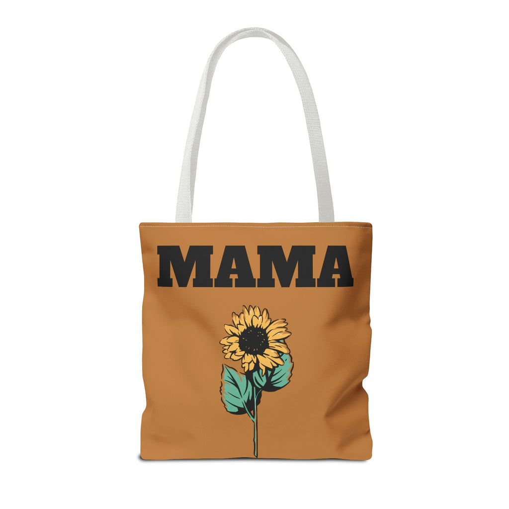 Sunflowers Mama Tote Bag - Multiple Sizes - Versatile and Cute Floral Design, Reusable Shopping Bag, Shoulder Bag, Beach Bag, Gift for Mom,