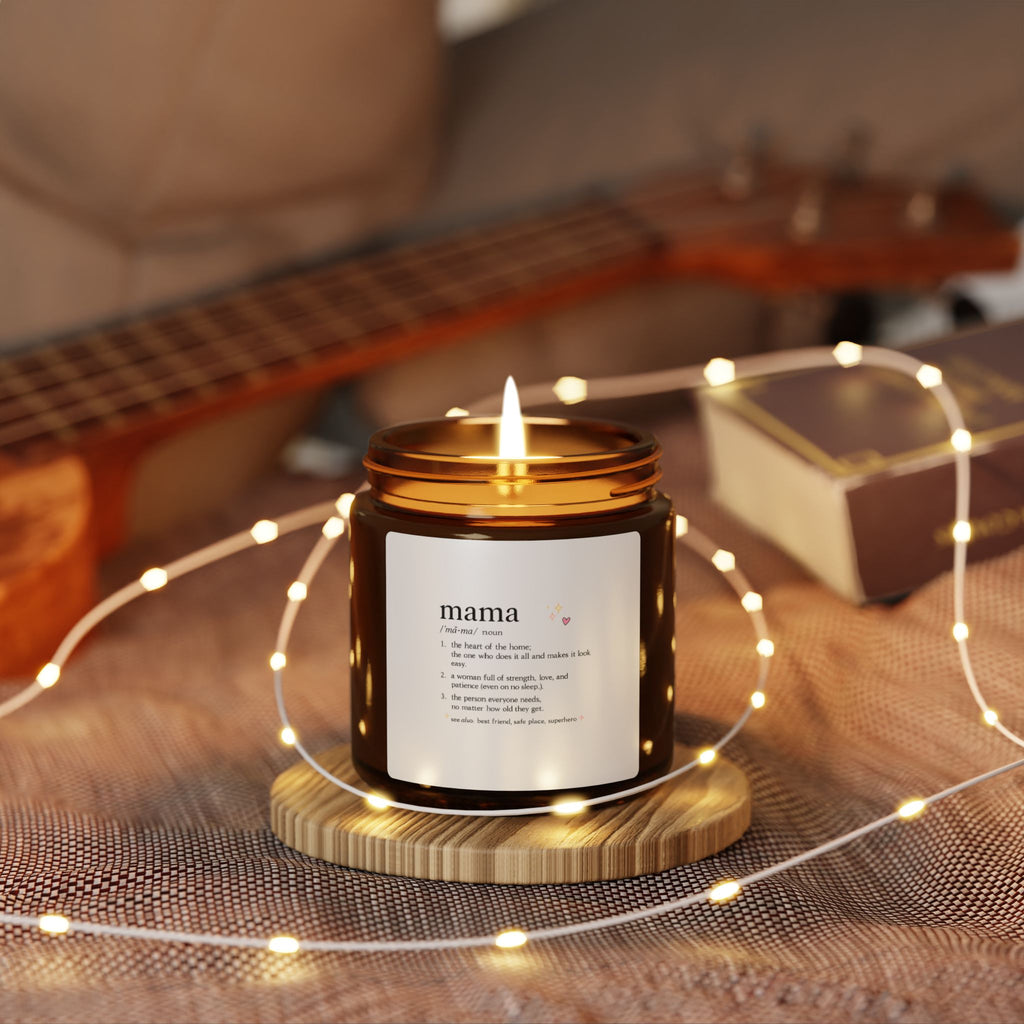 Mama Definition  Candle — Amber Jar Scented Candle (Gift for Mothers)