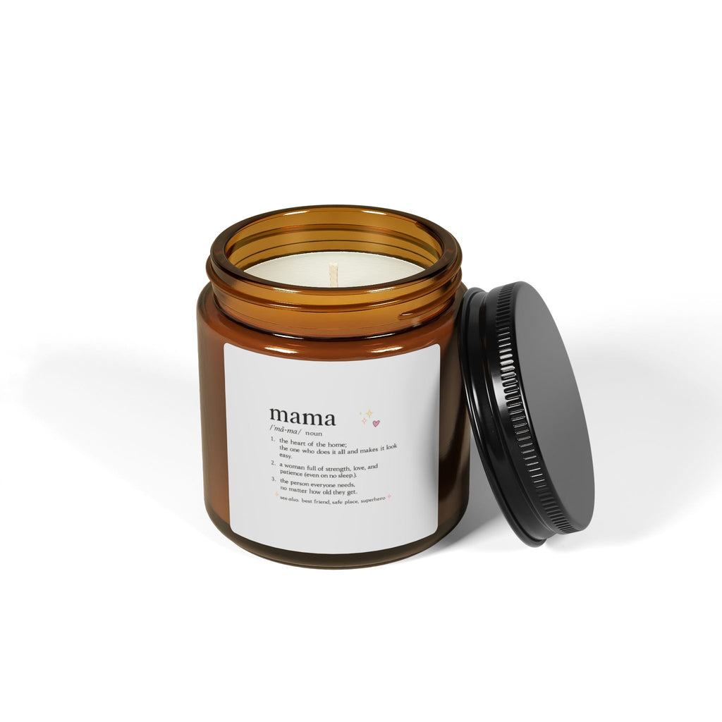 Mama Definition  Candle — Amber Jar Scented Candle (Gift for Mothers)