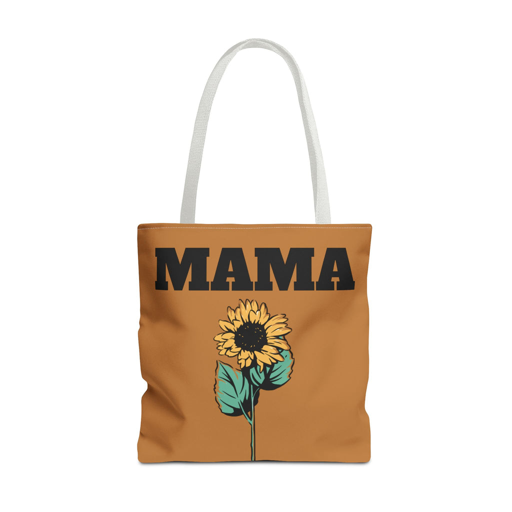 Sunflowers Mama Tote Bag - Multiple Sizes - Versatile and Cute Floral Design, Reusable Shopping Bag, Shoulder Bag, Beach Bag, Gift for Mom,